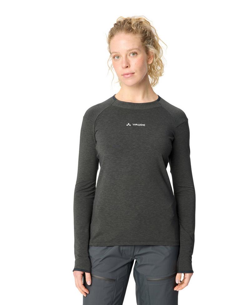 VAUDE VAUDE Women's Monviso Crew Neck Sweatshirt Damen - graphite - 0 | SportScheck