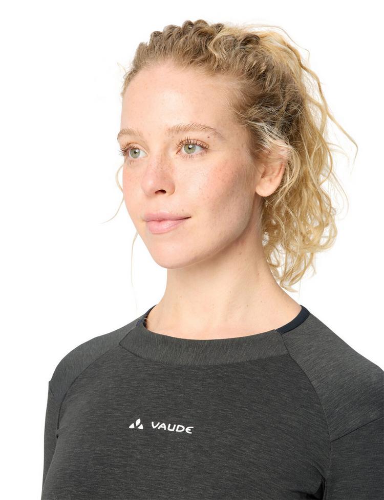 VAUDE VAUDE Women's Monviso Crew Neck Sweatshirt Damen - graphite - 1 | SportScheck