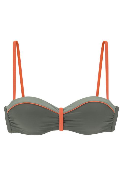 Lascana B&uuml;gel-Bandeau-Bikini-Top Bikini Oberteil Damen