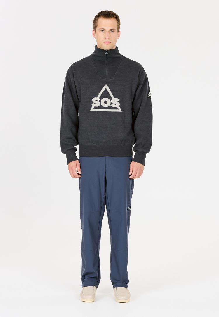 SOS SOS Tignes Funktionssweatshirt Herren - 1009 India Ink - 0 | SportScheck