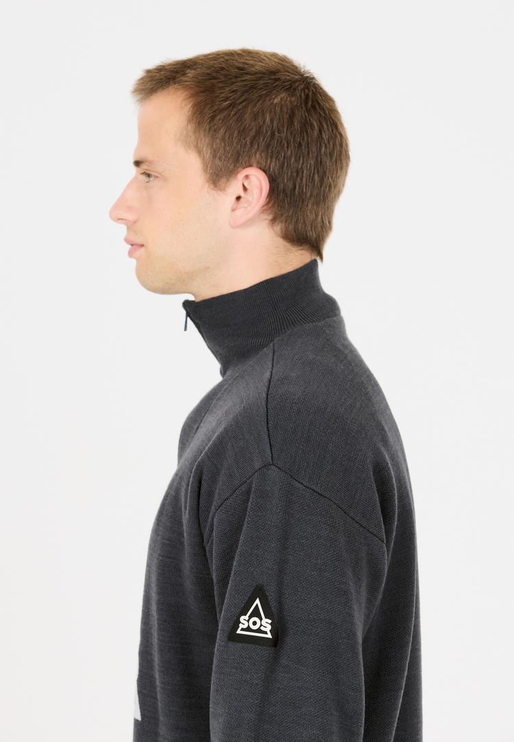 SOS SOS Tignes Funktionssweatshirt Herren - 1009 India Ink - 1 | SportScheck
