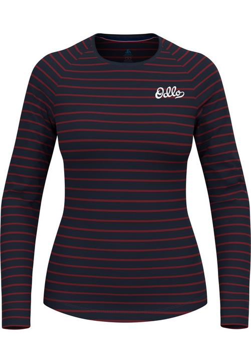 Odlo ACTIVE WARM ORIGINALS ECO STRIPES Funktionsshirt Damen