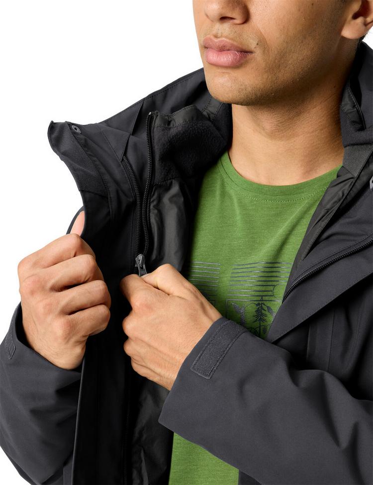 VAUDE VAUDE Men's Caserina 3in1 Jacket III Doppeljacke Herren - phantom black - 1 | SportScheck