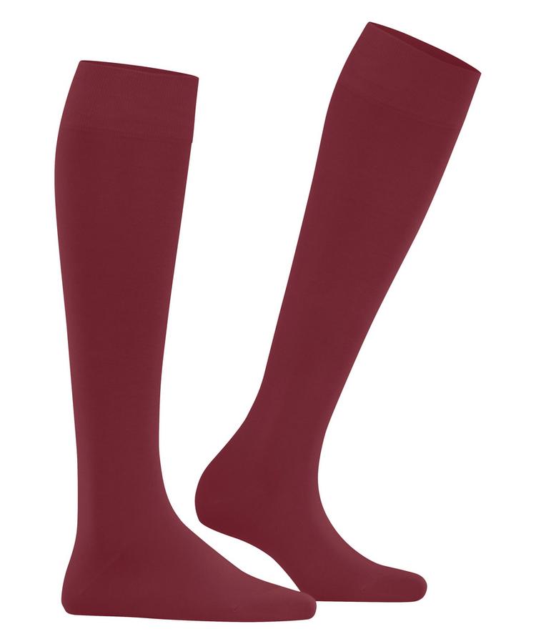 Falke Falke Cotton Touch Kneehigh Socken Damen - ruby (8830) - 0 | SportScheck