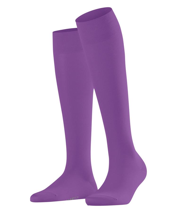 Falke Falke Cotton Touch Kneehigh Socken Damen - pink iris (8943) - 0 | SportScheck