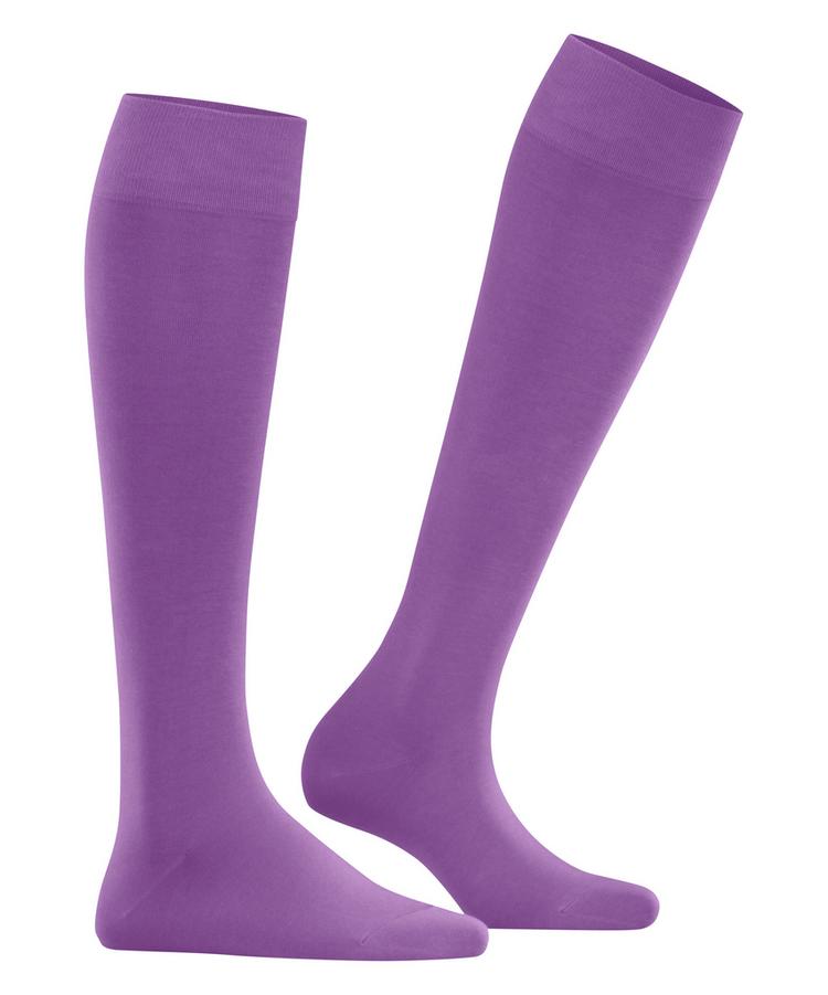 Falke Falke Cotton Touch Kneehigh Socken Damen - pink iris (8943) - 0 | SportScheck