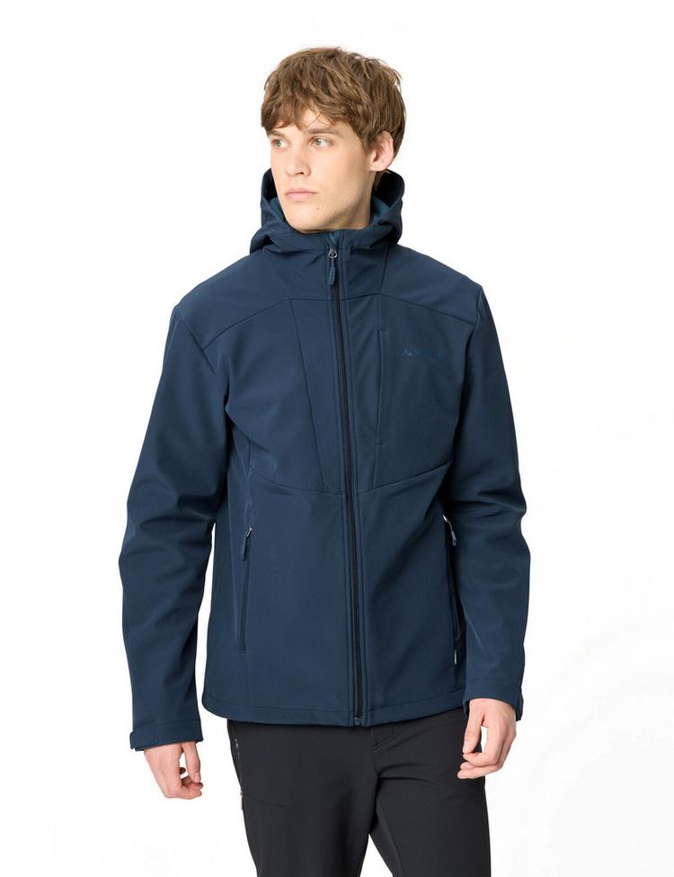 VAUDE VAUDE Men's Cyclone Hooded Jacket II Outdoorjacke Herren - dark sea - 0 | SportScheck