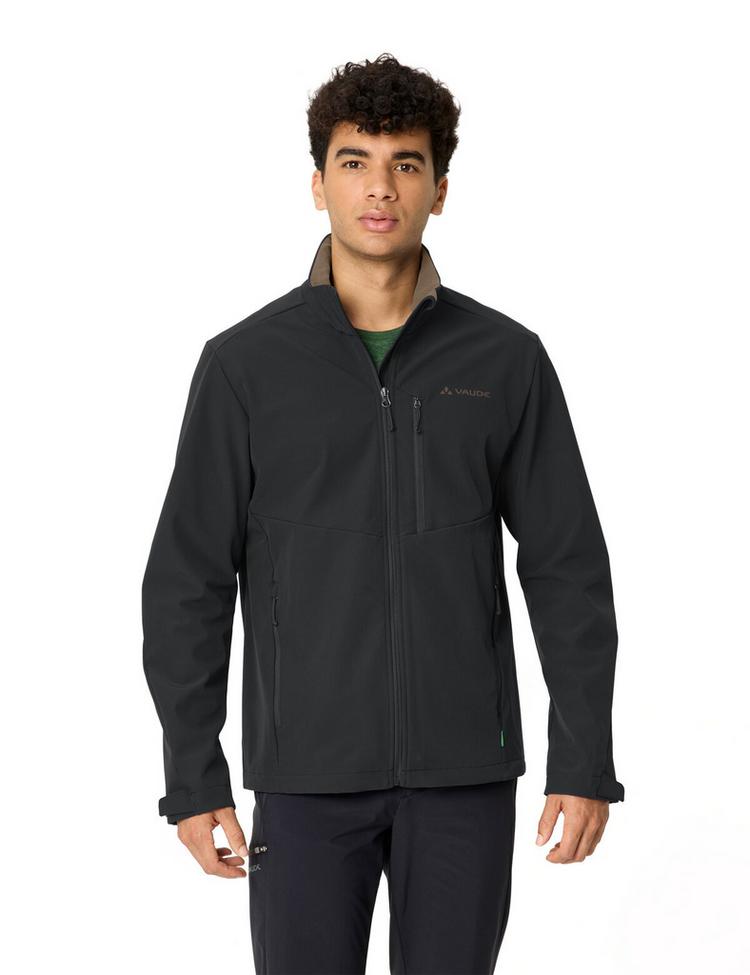 VAUDE VAUDE Men's Cyclone Jacket V Outdoorjacke Herren - black/deer brown - 0 | SportScheck