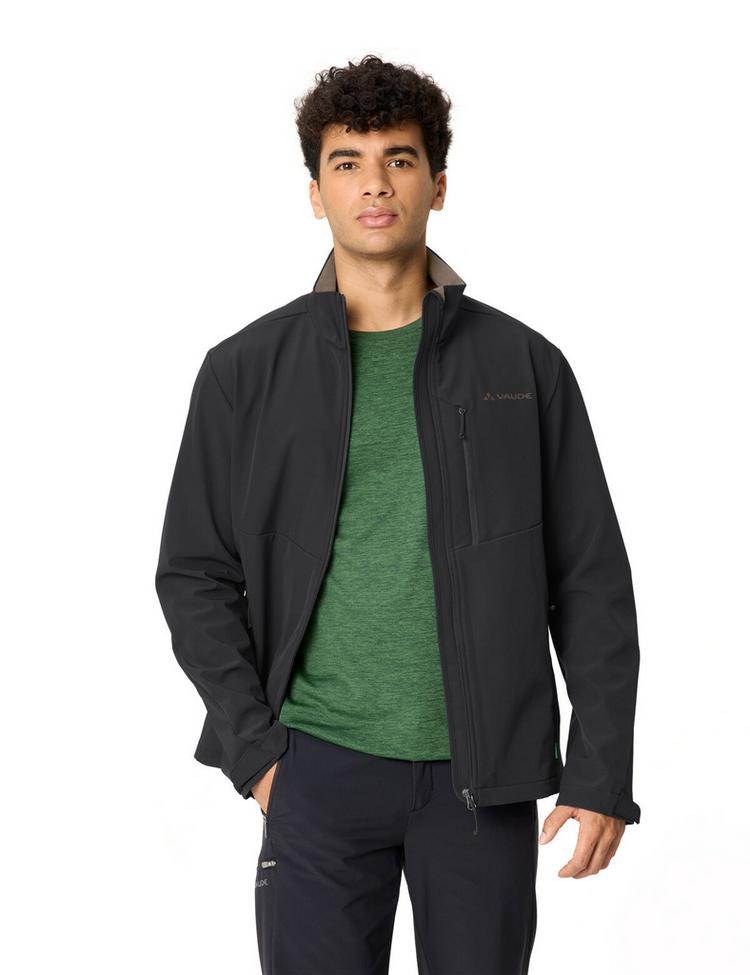 VAUDE VAUDE Men's Cyclone Jacket V Outdoorjacke Herren - black/deer brown - 2 | SportScheck
