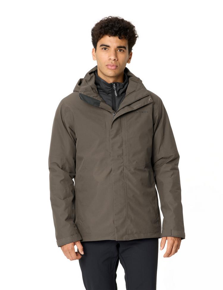 VAUDE VAUDE Men's Caserina 3in1 Jacket III Doppeljacke Herren - deer brown - 0 | SportScheck