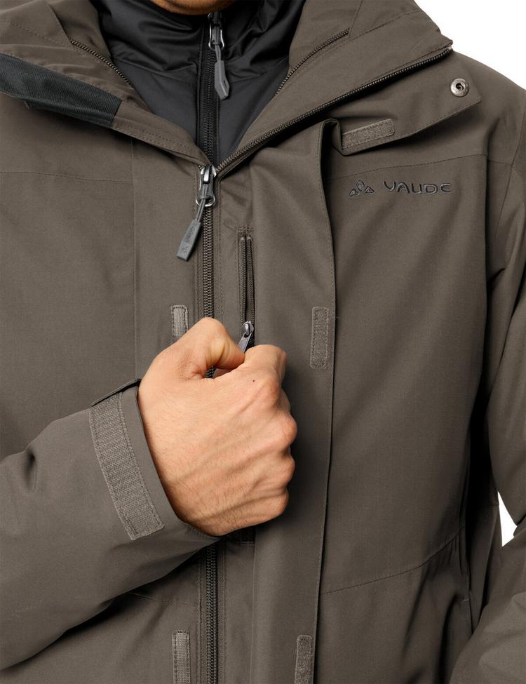 VAUDE VAUDE Men's Caserina 3in1 Jacket III Doppeljacke Herren - deer brown - 0 | SportScheck