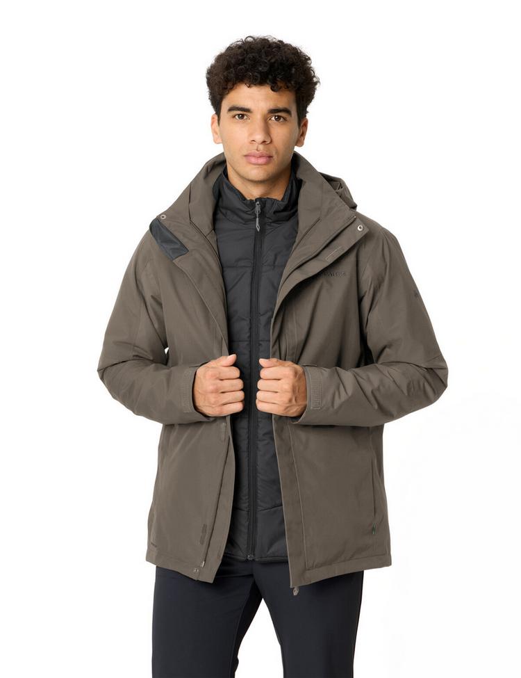 VAUDE VAUDE Men's Caserina 3in1 Jacket III Doppeljacke Herren - deer brown - 4 | SportScheck