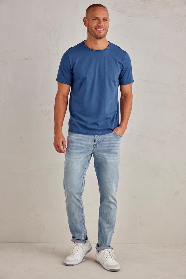 John Devin John Devin T-Shirt T-Shirt Herren - blau / mint - 1 | SportScheck