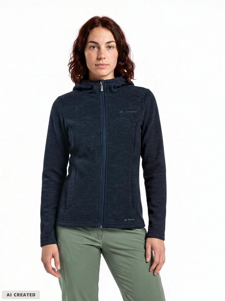 VAUDE VAUDE SE Women's Tikoma Hoody Jacket II Outdoorjacke Damen - dark sea - 0 | SportScheck