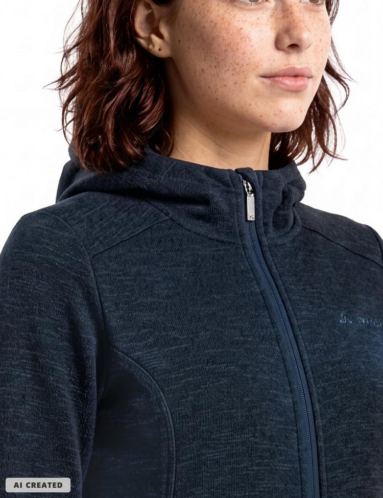 VAUDE VAUDE SE Women's Tikoma Hoody Jacket II Outdoorjacke Damen - dark sea - 1 | SportScheck