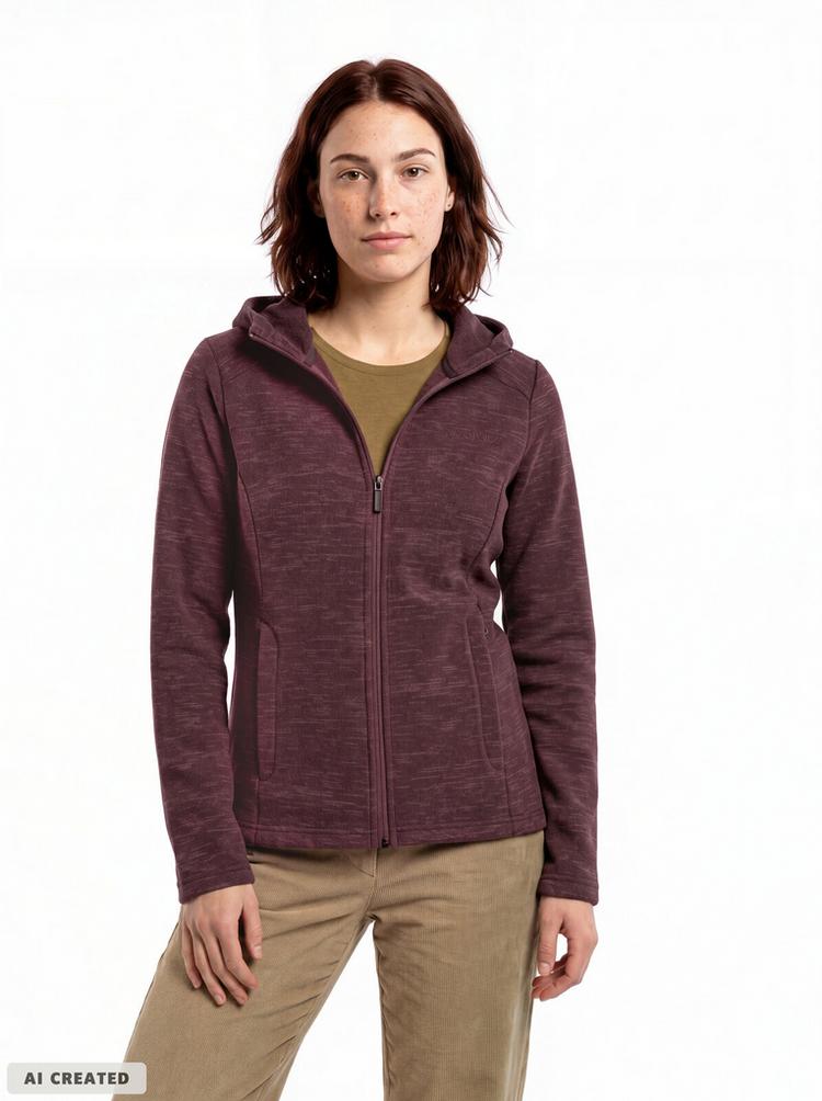 VAUDE VAUDE SE Women's Tikoma Hoody Jacket II Outdoorjacke Damen - ruby dusk - 0 | SportScheck
