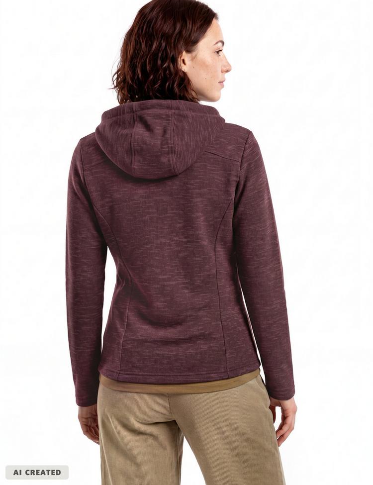 VAUDE VAUDE SE Women's Tikoma Hoody Jacket II Outdoorjacke Damen - ruby dusk - 1 | SportScheck