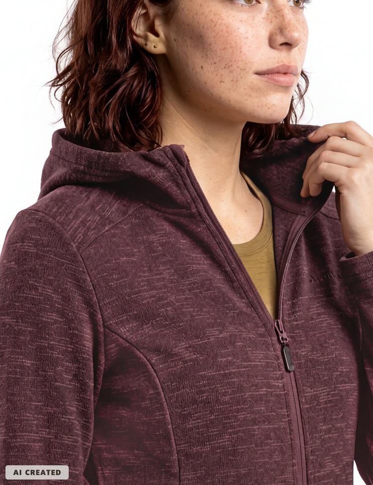 VAUDE VAUDE SE Women's Tikoma Hoody Jacket II Outdoorjacke Damen - ruby dusk - 1 | SportScheck