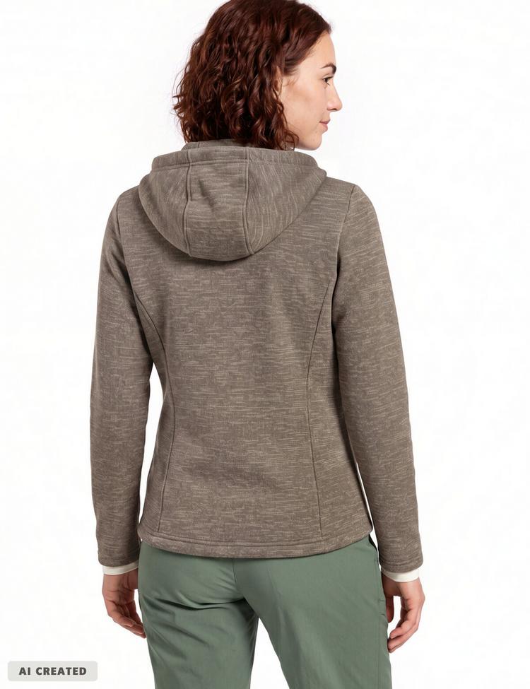 VAUDE VAUDE SE Women's Tikoma Hoody Jacket II Outdoorjacke Damen - linen - 1 | SportScheck