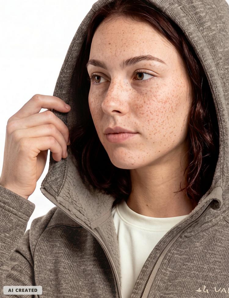 VAUDE VAUDE SE Women's Tikoma Hoody Jacket II Outdoorjacke Damen - linen - 1 | SportScheck