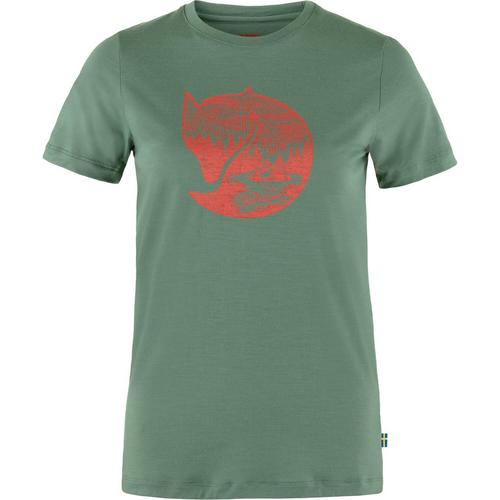 FJ&Auml;LLR&Auml;VEN Abisko Wool Fox T-Shirt Damen