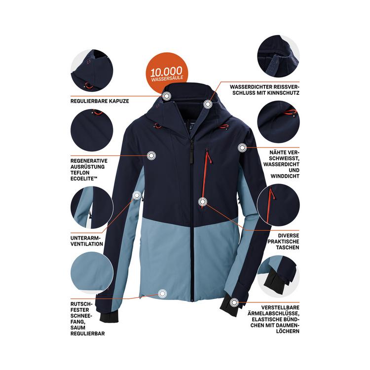 KILLTEC KILLTEC Skijacke Herren - Blau3044 - 3 | SportScheck