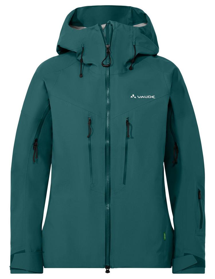 VAUDE VAUDE Women's Monviso 3L Jacket II Outdoorjacke Damen - dark fjord green - 0 | SportScheck