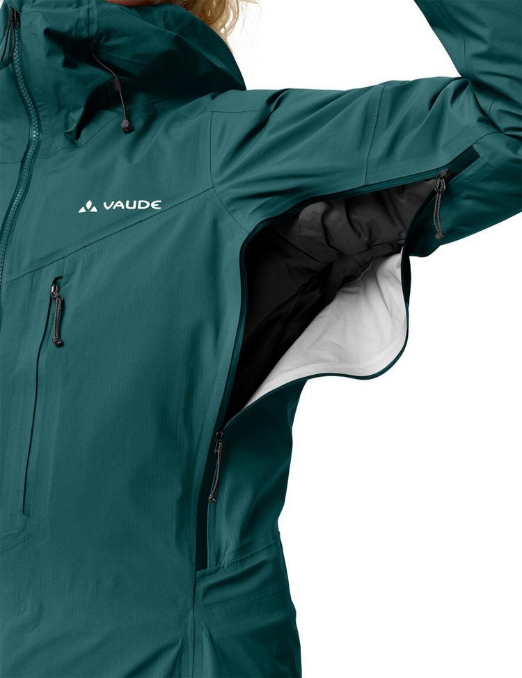 VAUDE VAUDE Women's Monviso 3L Jacket II Outdoorjacke Damen - dark fjord green - 0 | SportScheck