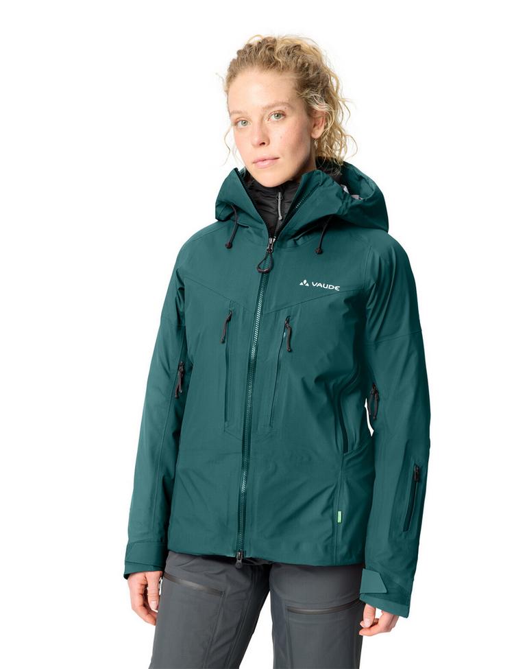 VAUDE VAUDE Women's Monviso 3L Jacket II Outdoorjacke Damen - dark fjord green - 2 | SportScheck
