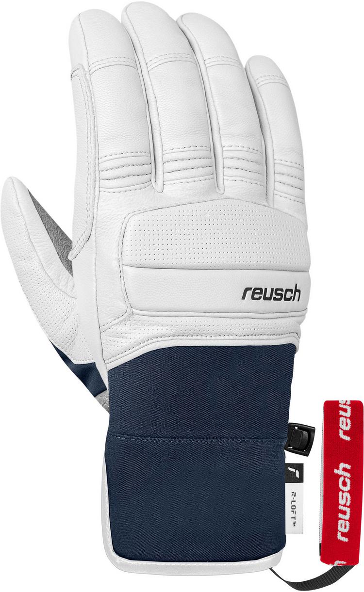 Reusch Reusch Alpine Heritage Handschuh - 1027 white/dress blue - 0 | SportScheck