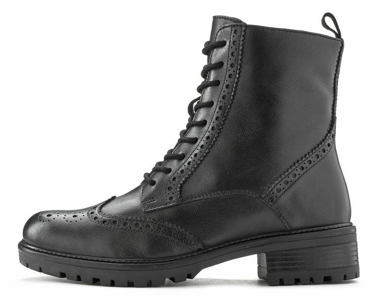 Lascana Lascana Schn&uuml;rboots Boots Damen - schwarz - 0 | SportScheck