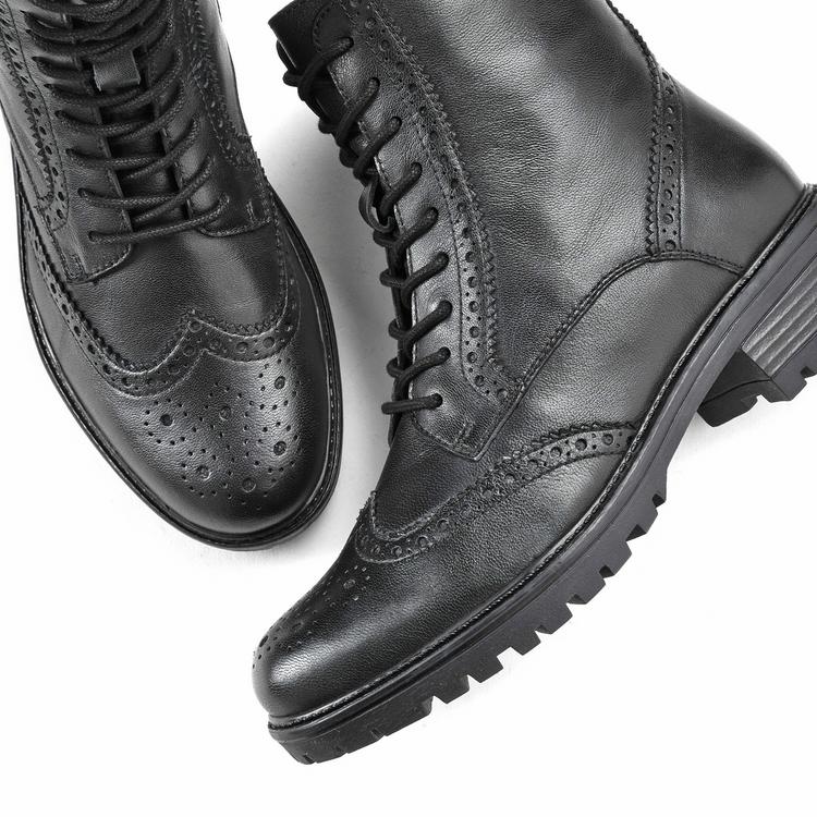 Lascana Lascana Schn&uuml;rboots Boots Damen - schwarz - 3 | SportScheck