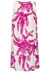 Lascana Druckkleid Kurzarmkleid Damen - creme-pink bedruckt