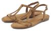 Vivance Sandale Sandalen Damen - camelfarben