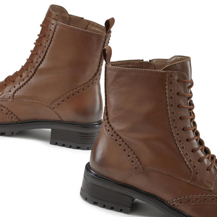 Lascana Lascana Schn&uuml;rboots Boots Damen - braun - 1 | SportScheck