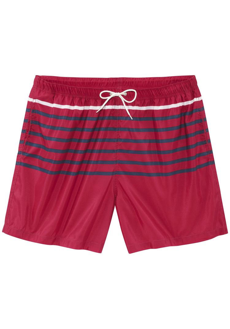 John Devin John Devin Badeshorts Badehose Herren - rot-marine - 0 | SportScheck