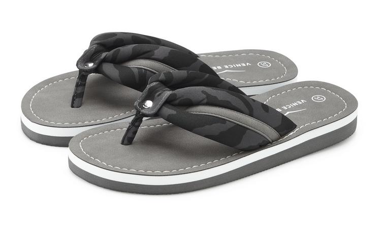 VENICE BEACH VENICE BEACH Badezehentrenner Zehentrenner Damen - grau/schwarz - 0 | SportScheck