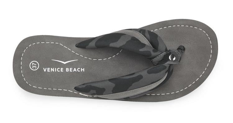 VENICE BEACH VENICE BEACH Badezehentrenner Zehentrenner Damen - grau/schwarz - 3 | SportScheck