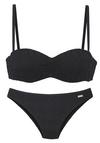 Buffalo B&uuml;gel-Bandeau-Bikini Bikini Set Damen - schwarz