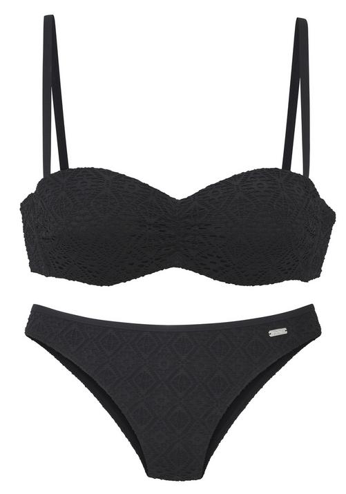 Buffalo B&uuml;gel-Bandeau-Bikini Bikini Set Damen