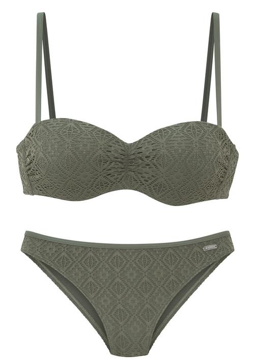 Buffalo B&uuml;gel-Bandeau-Bikini Bikini Set Damen