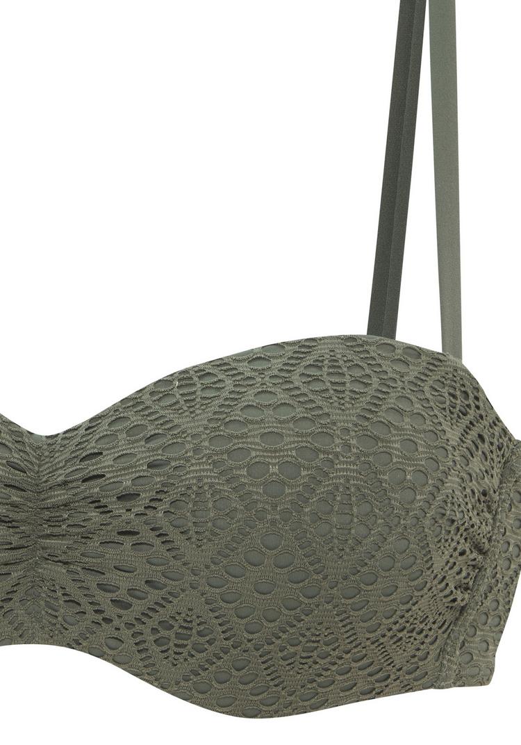 Buffalo Buffalo B&uuml;gel-Bandeau-Bikini Bikini Set Damen - olive - 1 | SportScheck