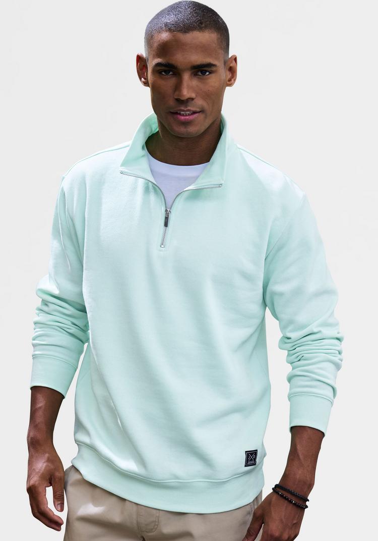 John Devin John Devin Sweatshirt Sweatshirt Herren - mint - 1 | SportScheck