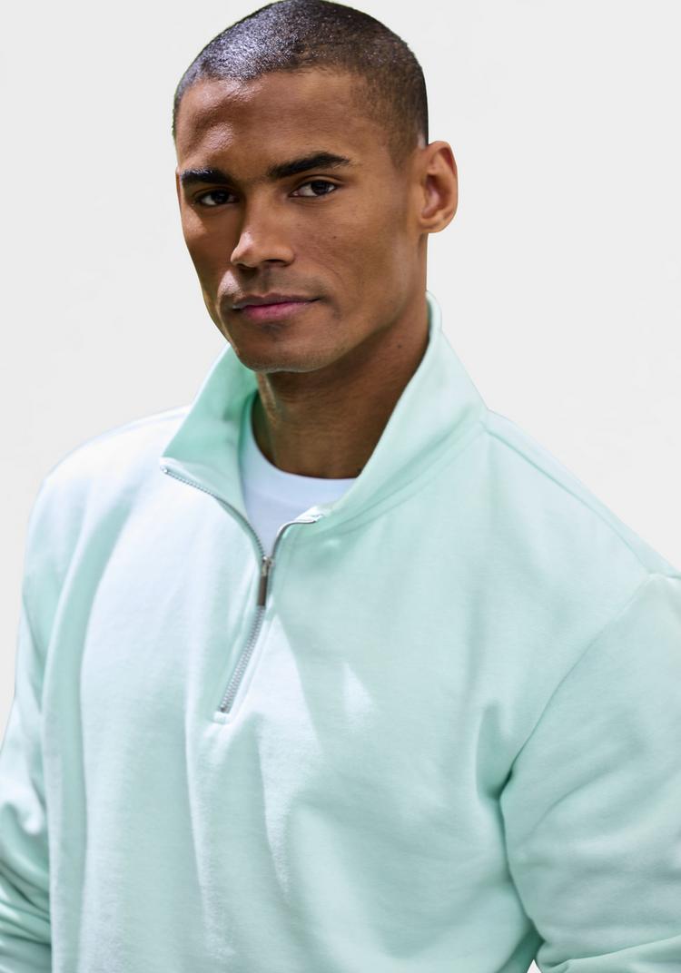 John Devin John Devin Sweatshirt Sweatshirt Herren - mint - 2 | SportScheck