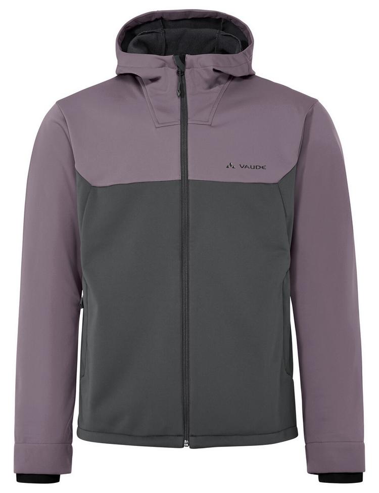 VAUDE VAUDE Men's Qimsa Hooded Softshell Jacket II Fahrradjacke Herren - purple ash - 0 | SportScheck