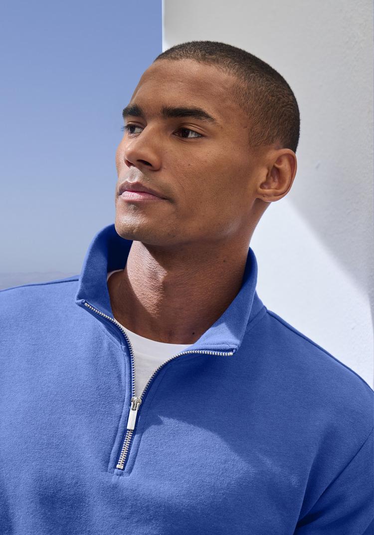 John Devin John Devin Sweatshirt Sweatshirt Herren - blau - 1 | SportScheck