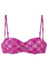 Vivance B&uuml;gel-Bandeau-Bikini-Top Bikini Oberteil Damen - beere