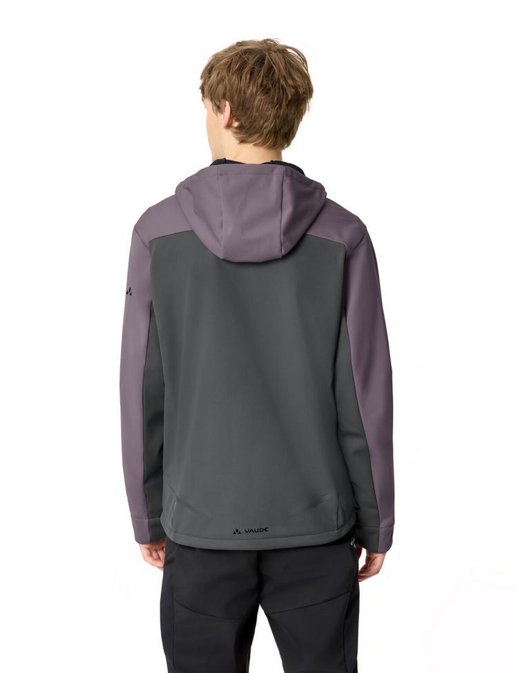VAUDE VAUDE Men's Qimsa Hooded Softshell Jacket II Fahrradjacke Herren - purple ash - 1 | SportScheck