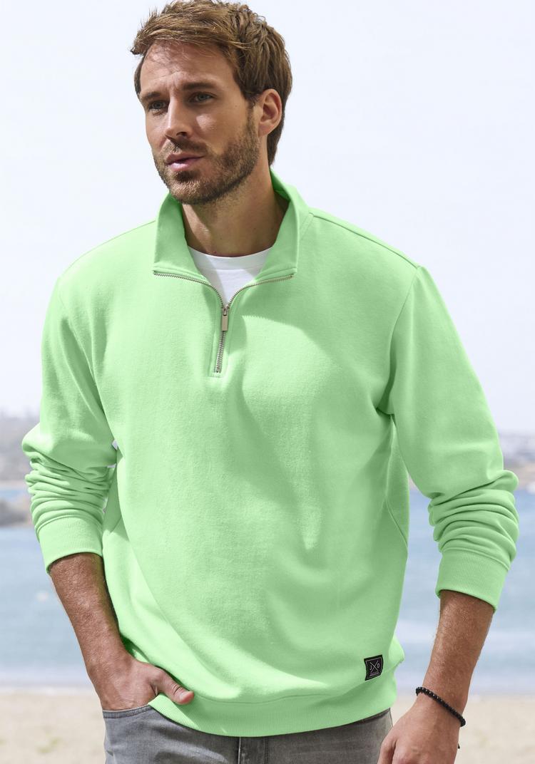 John Devin John Devin Sweatshirt Sweatshirt Herren - lime - 2 | SportScheck