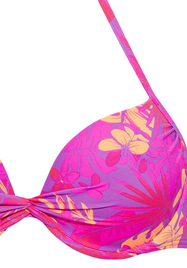 VENICE BEACH VENICE BEACH Push-Up-Bikini-Top Bikini Oberteil Damen - flieder-pink - 0 | SportScheck